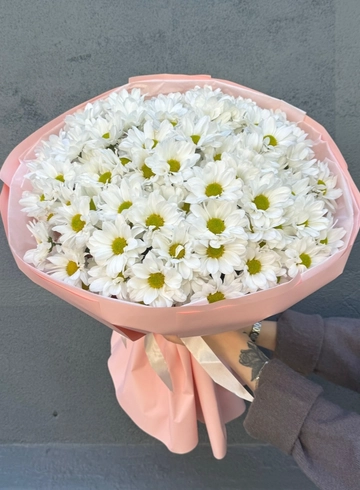 Букет «Белые ромашки» от интернет-магазина цветов в 