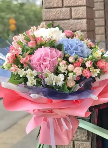 Букет «Рассвет любви» от интернет-магазина цветов в 