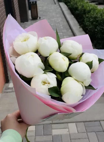 Букет «Сливочное мороженное» от интернет-магазина цветов в 