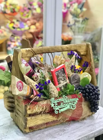 Бокс «Деликатесный» от интернет-магазина цветов в 