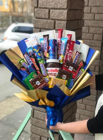 Букет «Приятные сладости» от интернет-магазина цветов в 