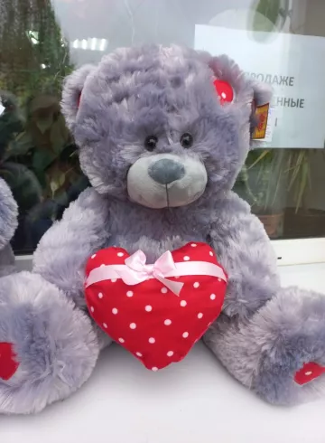 Мягкая игрушка «Мишкина любовь» от интернет-магазина цветов в 