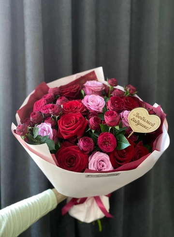 Букет &laquo;Ягодный чизкейк" от интернет-магазина цветов в 